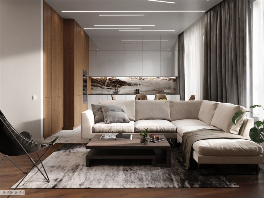 Диван в стиле Контемпорари