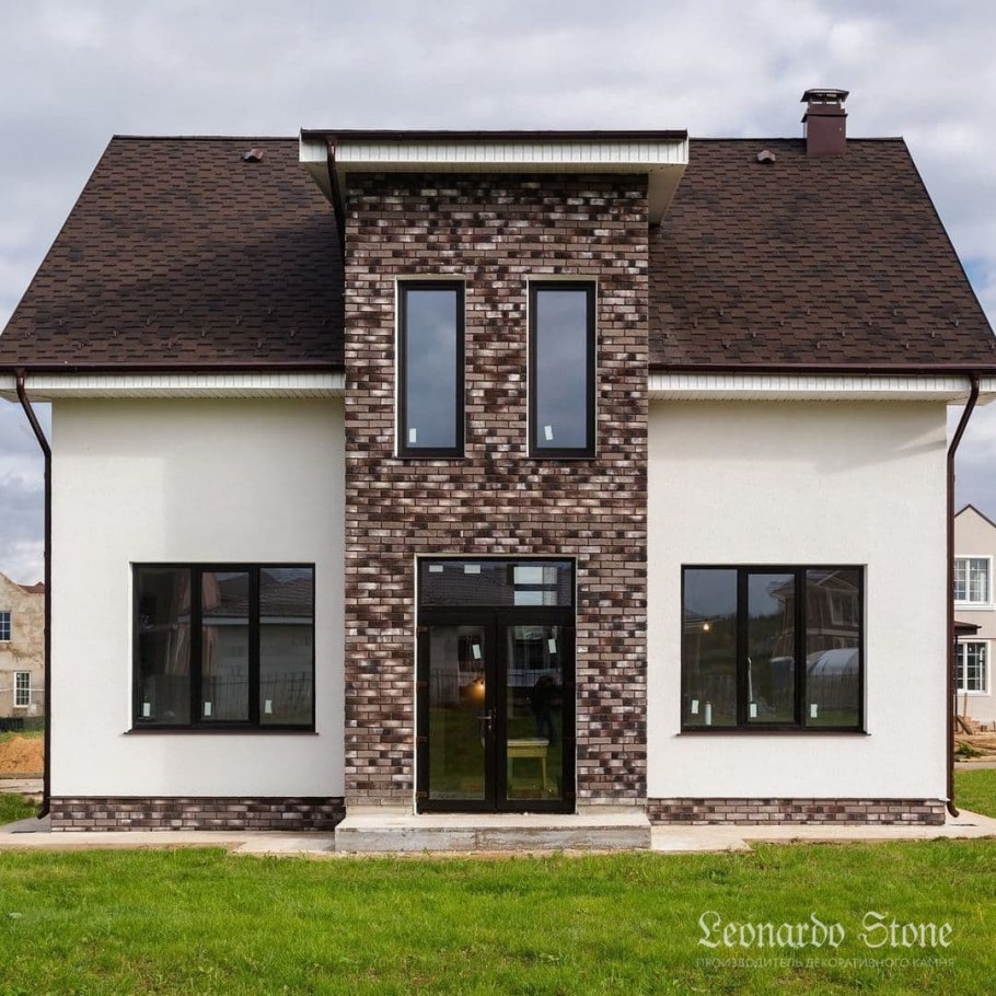 Фасадная панель Grand line Standart состаренный кирпич