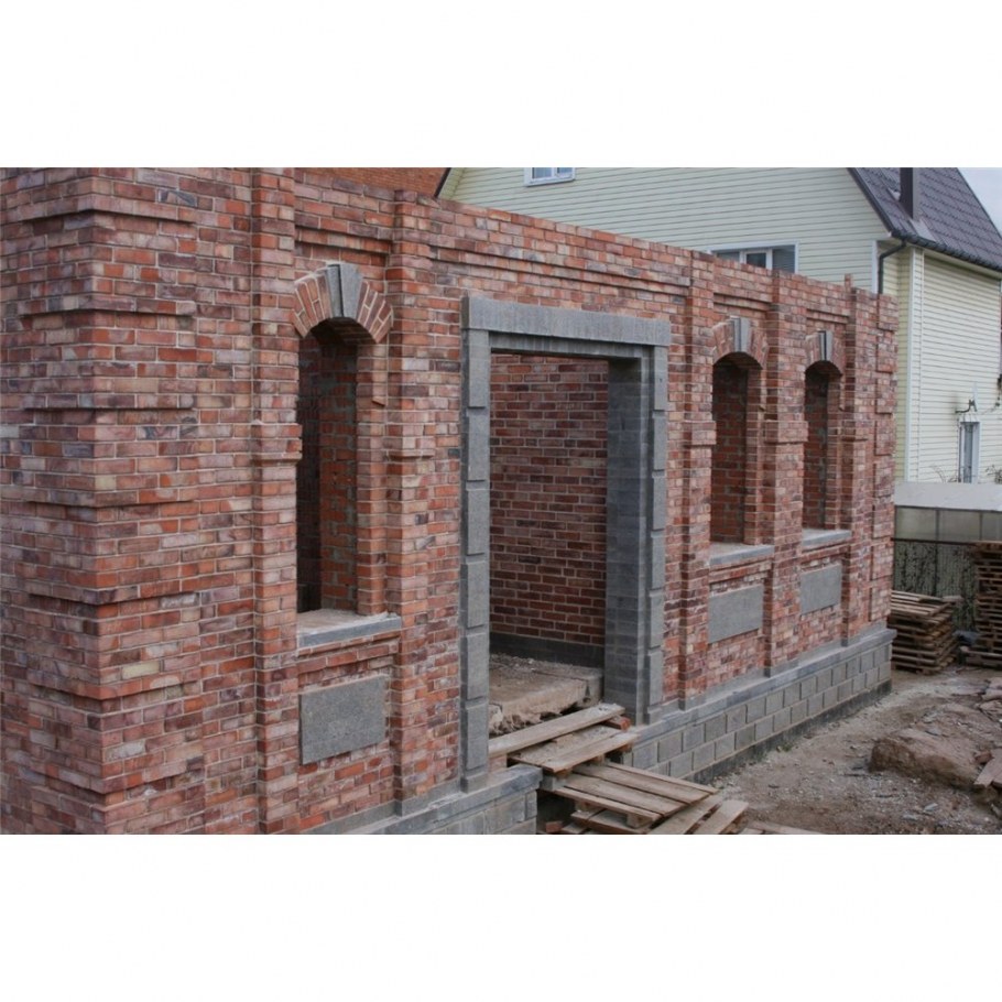 Состаривание кирпичной кладки