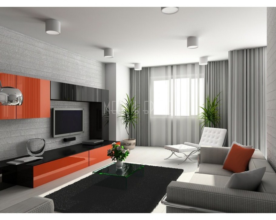 Гостиная в современном стиле