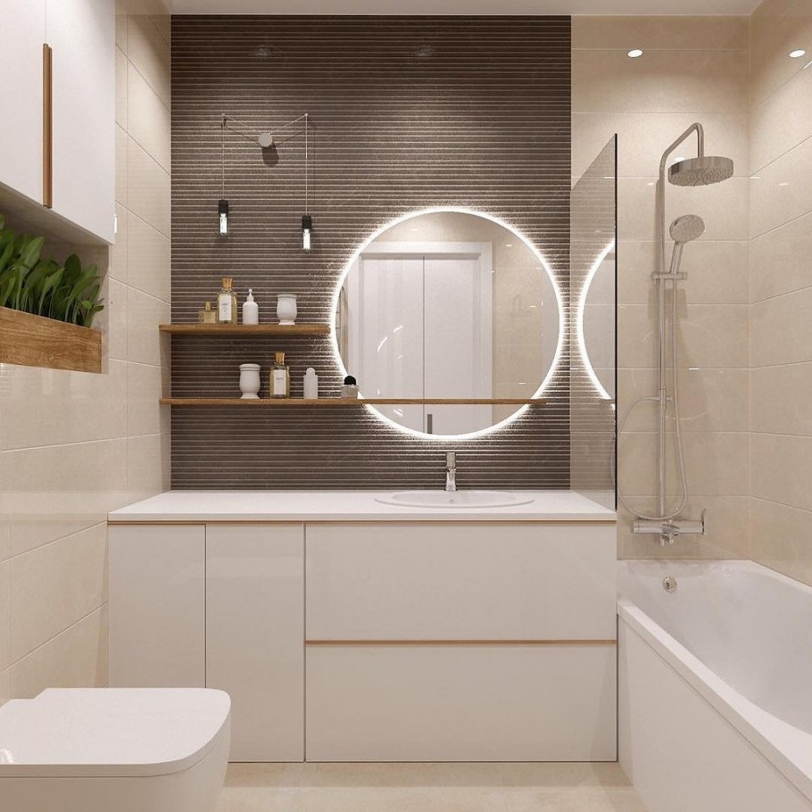 Маленькая ванная комната