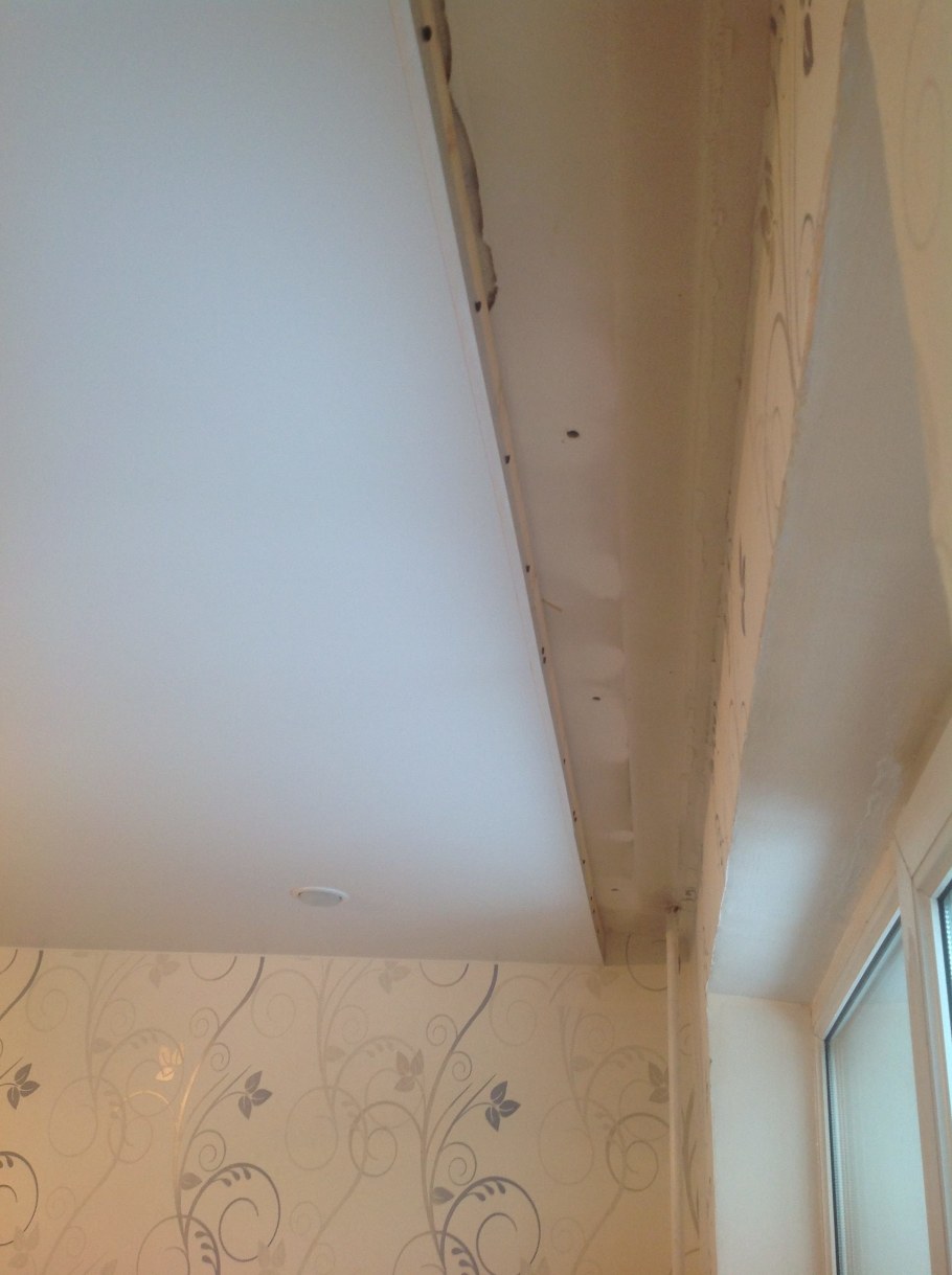 Ниша в натяжном потолке