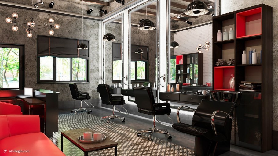 Интерьер салона