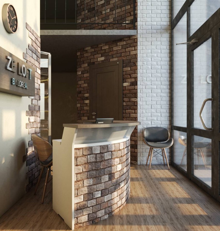 Салона красоты ресепшен лофт
