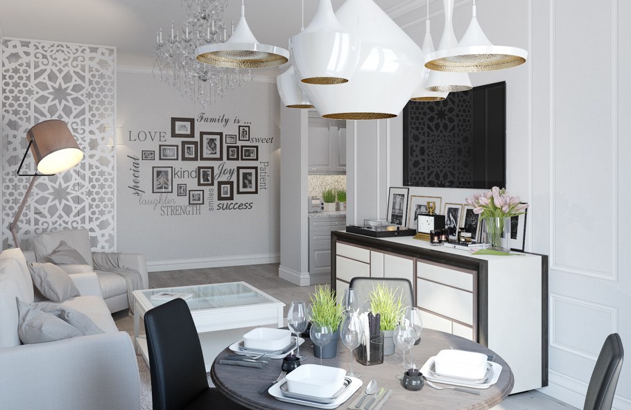 Люстра в стиле Сканди