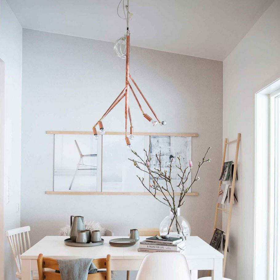 Латунь в скандинавском интерьере