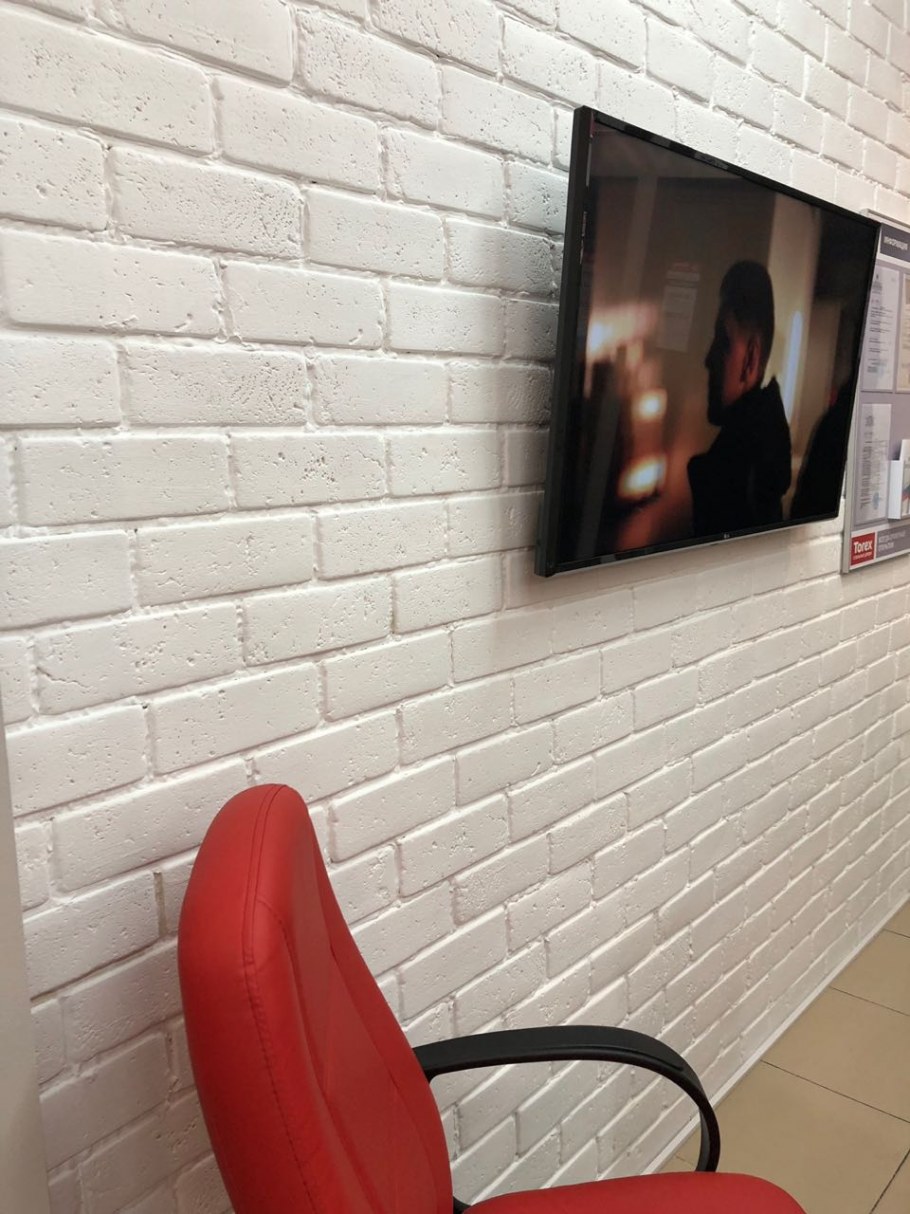 Гипсовый кирпич Париж 100