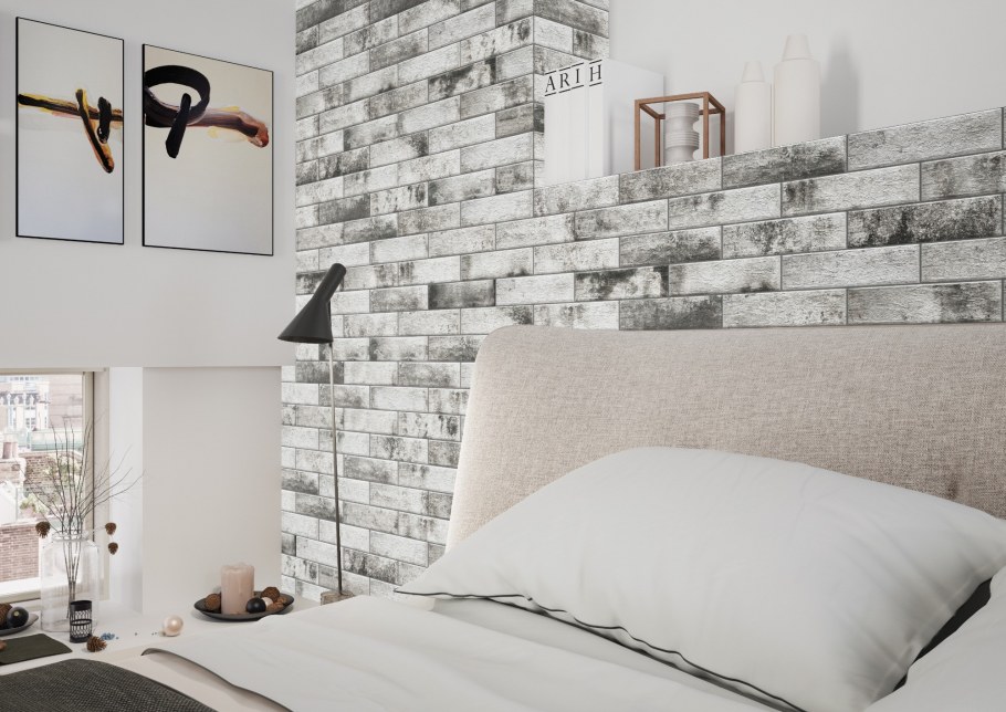 Гипсовый кирпич в интерьере