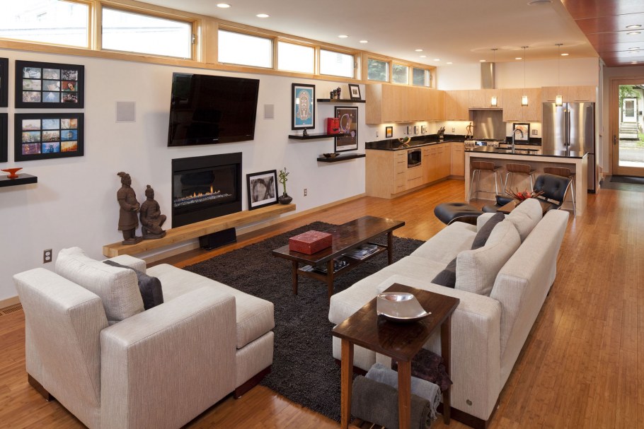 Дизайн дома внутри бюджетный вариант