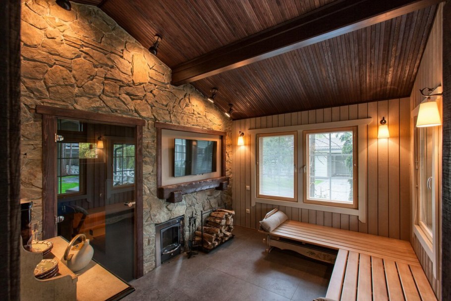 Интерьер бани