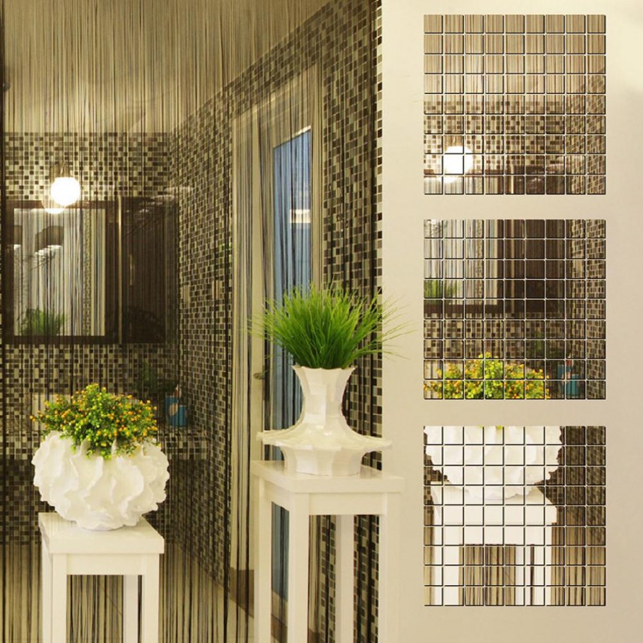 Вертикальные зеркала в интерьере