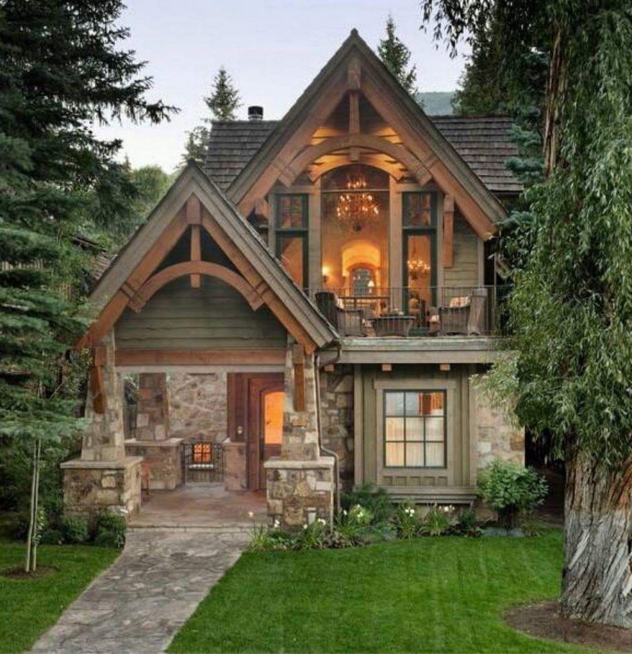 Tiny House с односкатной крышей