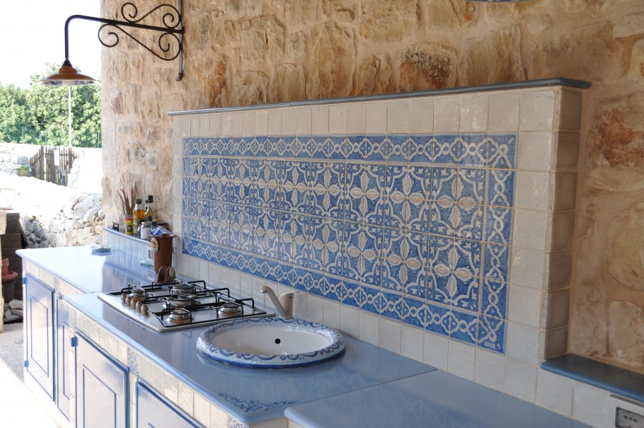 Плитка в средиземноморском стиле на кухню