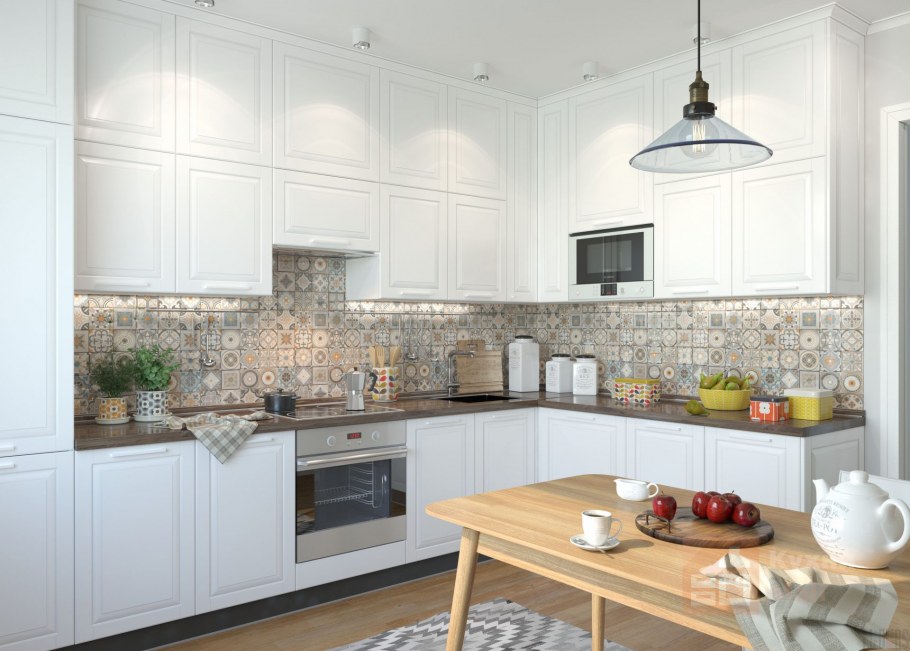 Марокканская плитка на фартук