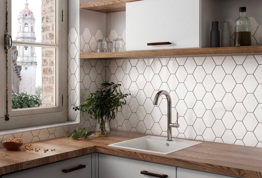 Плитка на фартук equipe Scale