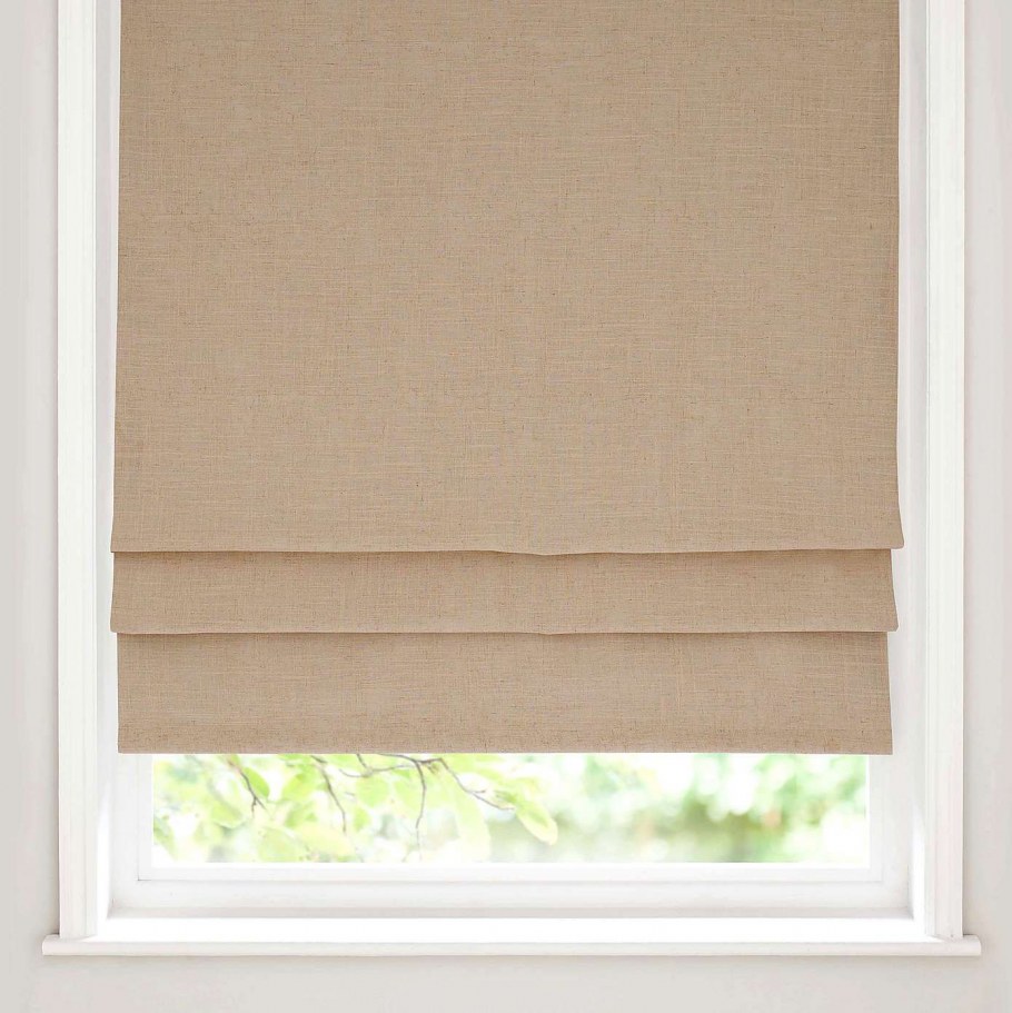 Римская штора с окантовкой