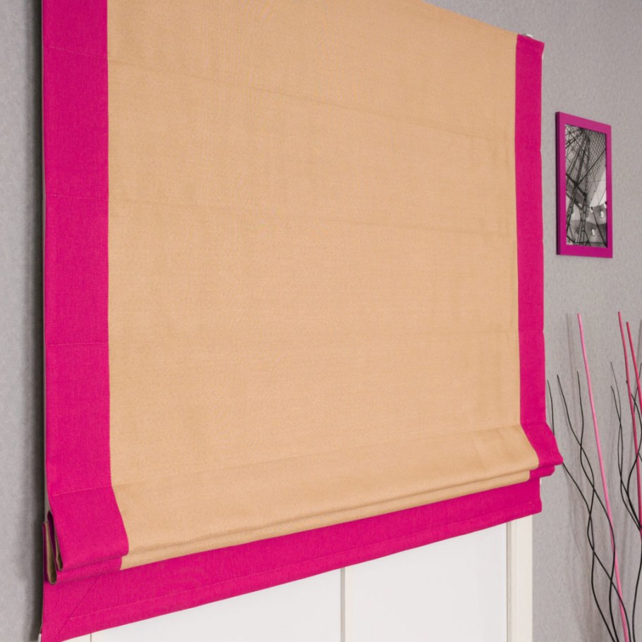 Римская штора черная