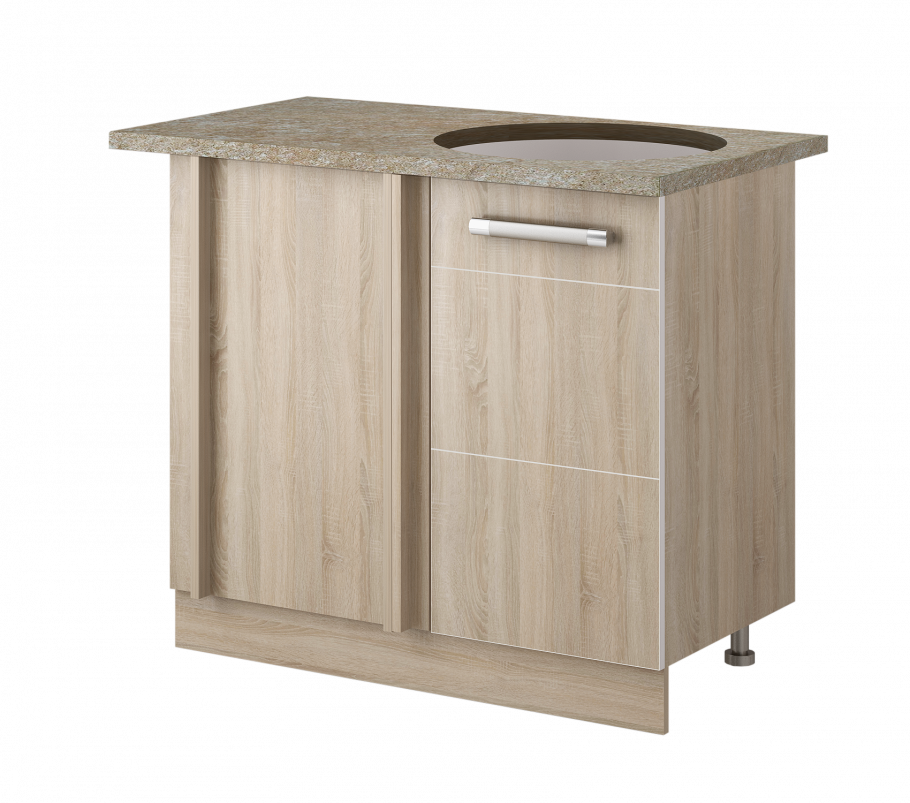 Тумба под мойку угловая для кухни 60х90