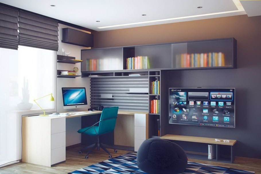 Комната для подростков мальчиков