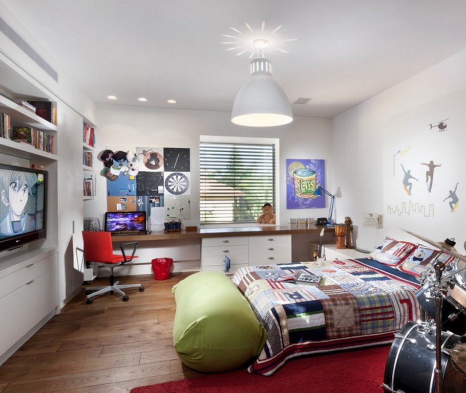 Освещение в подростковой комнате