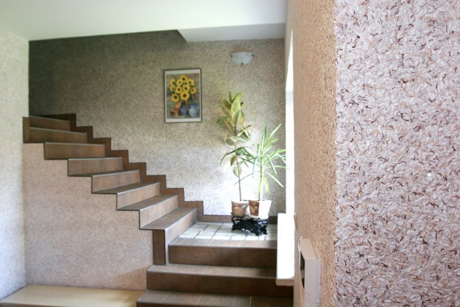 Силк Пластер 331 в интерьере