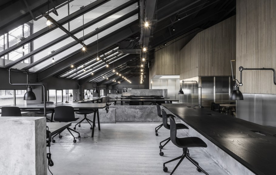 Стиль лофт промышленного помещение