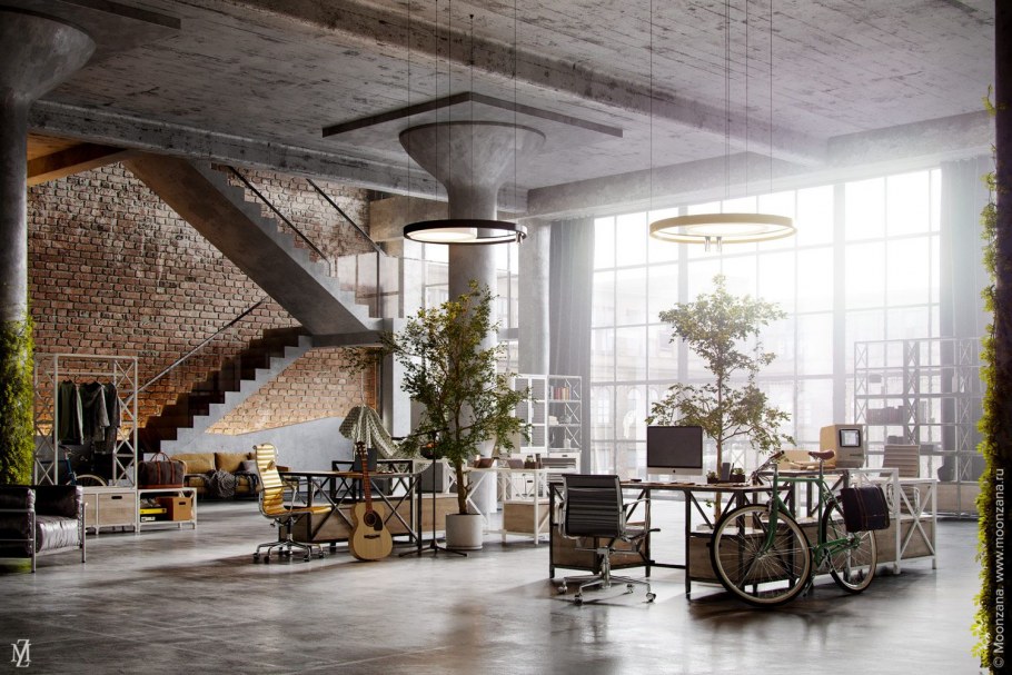 Стиль Индастриал в архитектуре