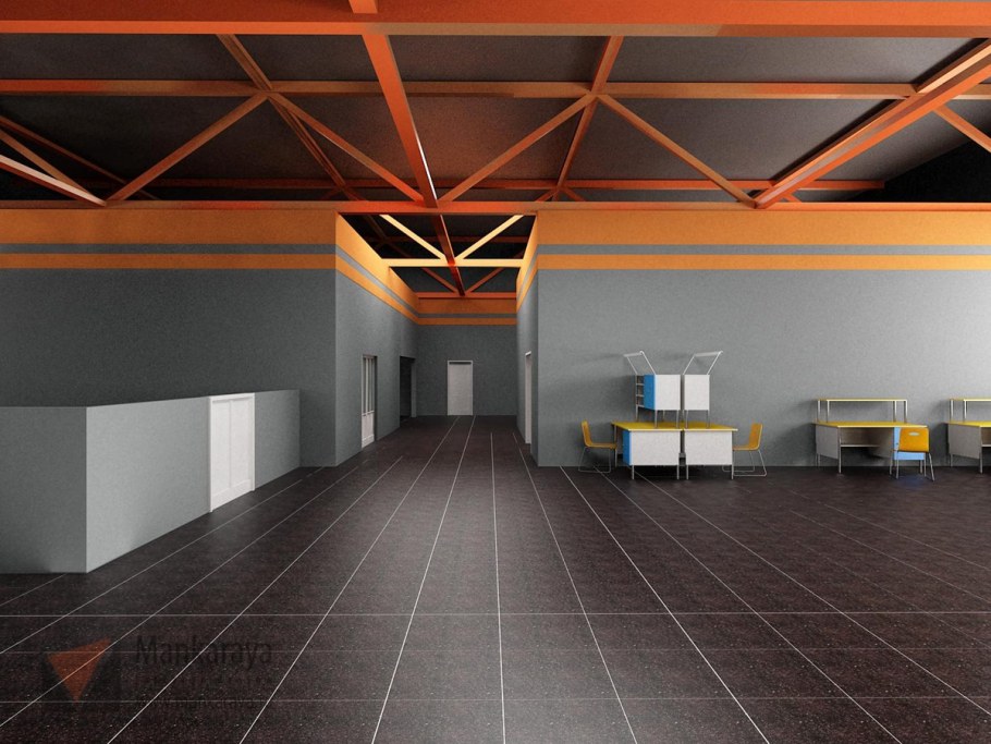 Стены в производственных помещениях