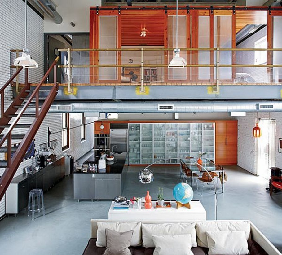 Антресоль лофт