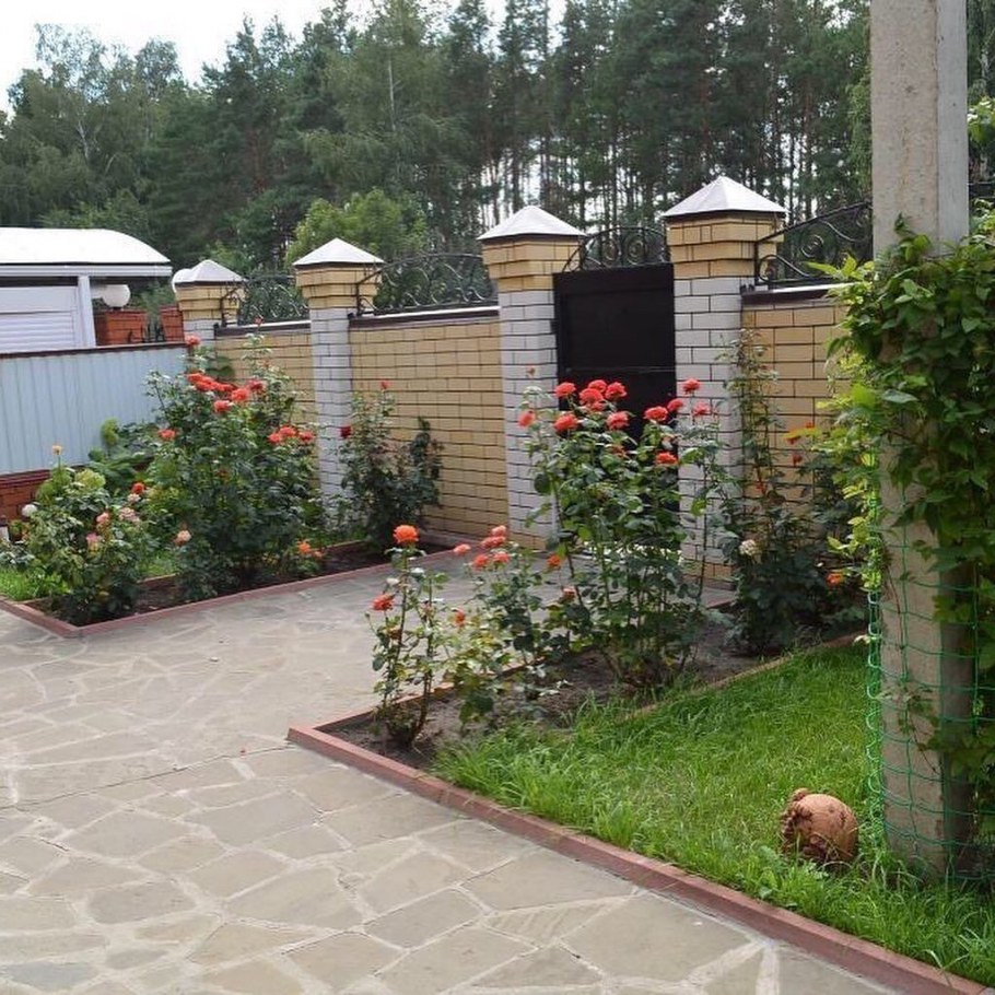 Ландшафт входная группа