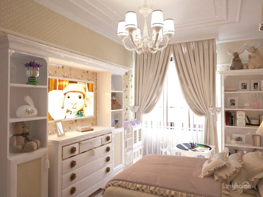 Светлая детская комната