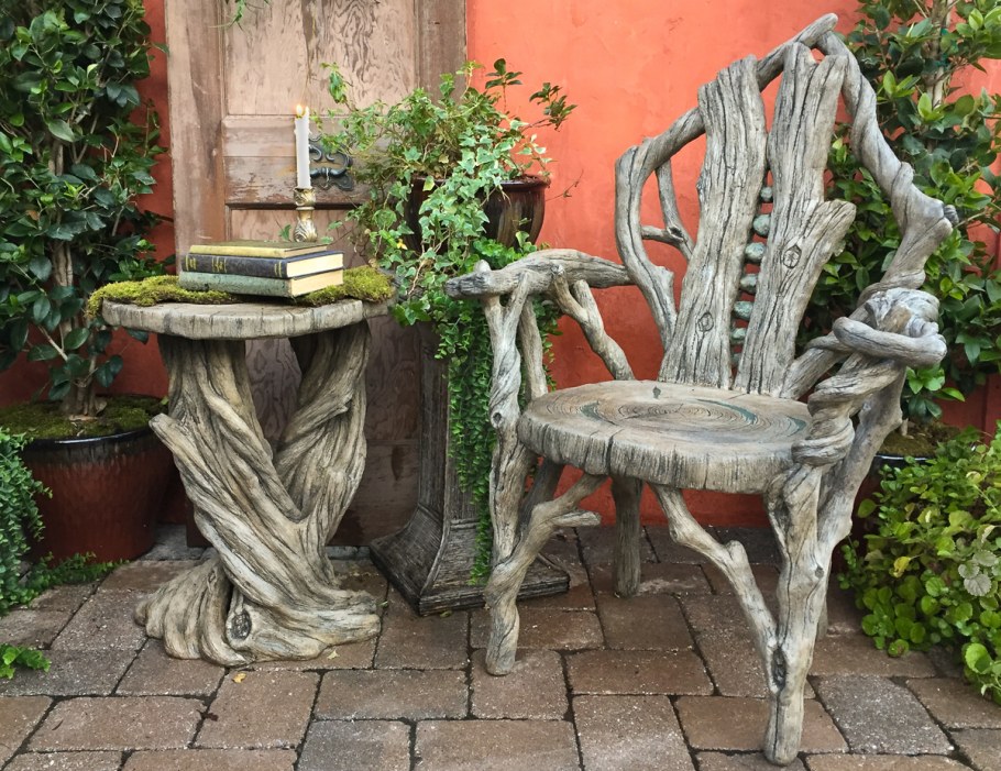 Дерево из арт бетона