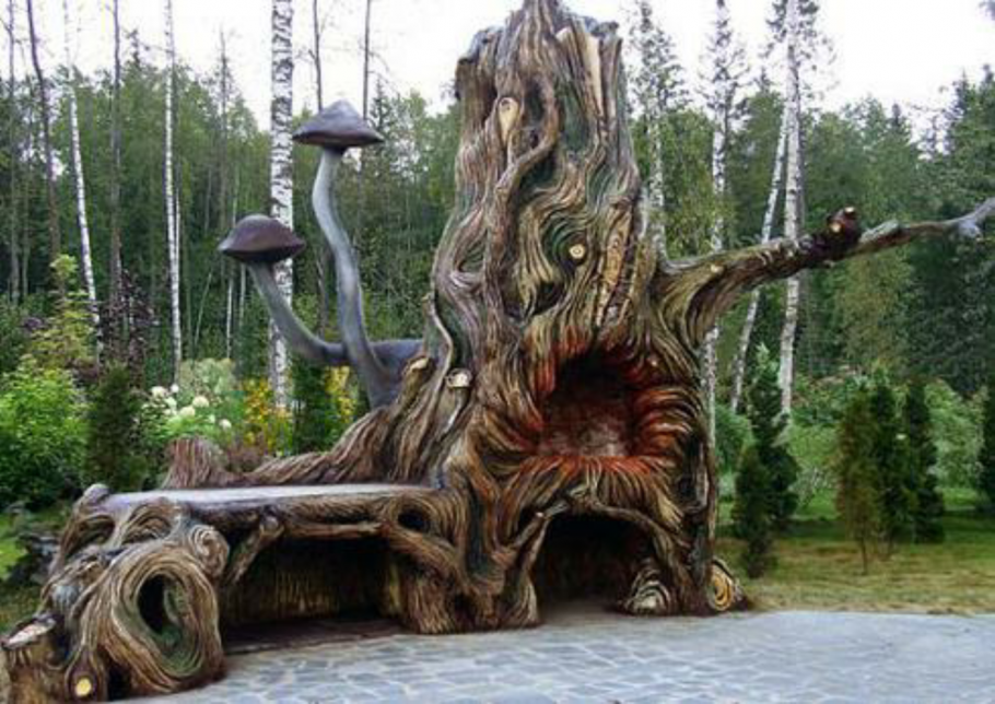 Бетонные скульптуры для сада