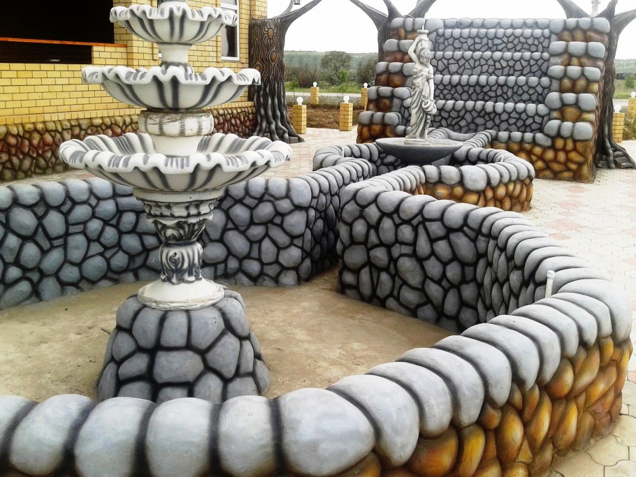 Фигурки из архитектурного бетона