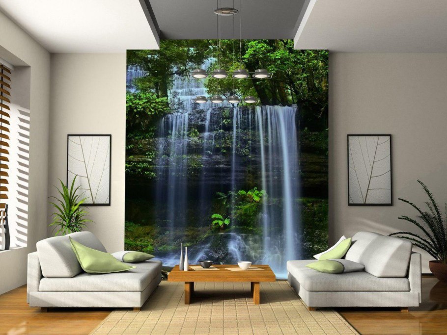 Гостиная в стиле природы