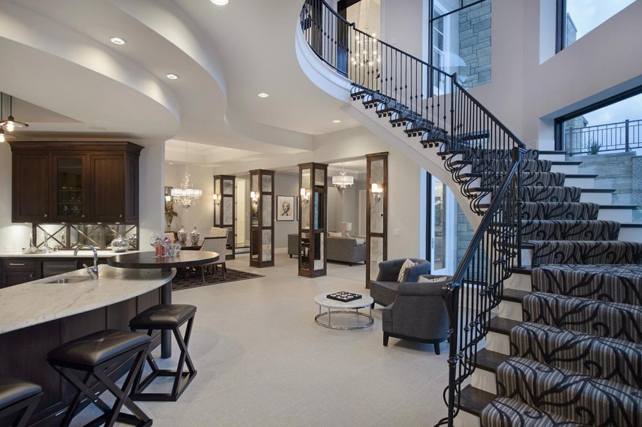 Американский дом изнутри