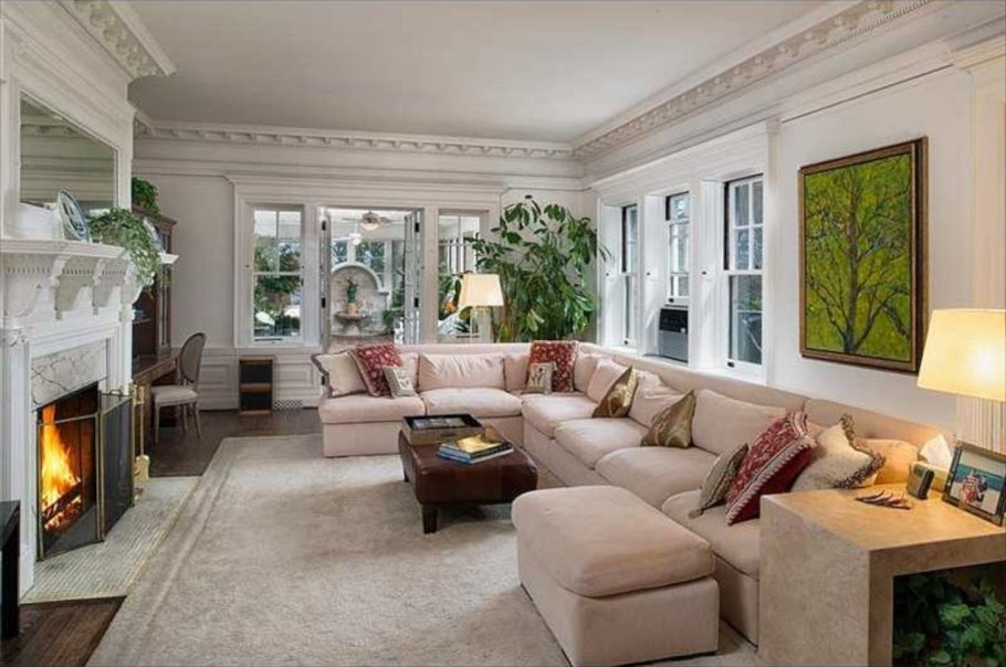 Интерьеры загородных домов в американском стиле