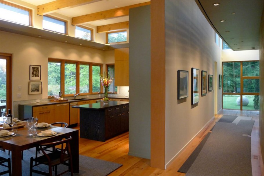 Интерьеры дачных домов в американском стиле