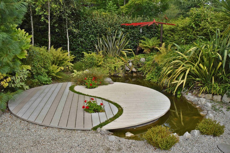 Фен шуй в саду