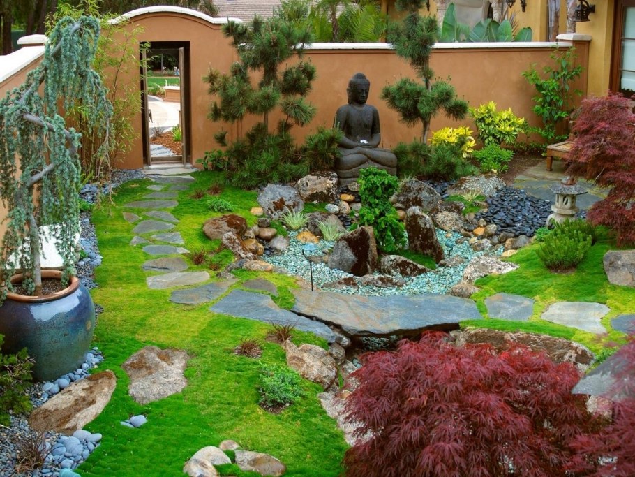 Интерьер участка