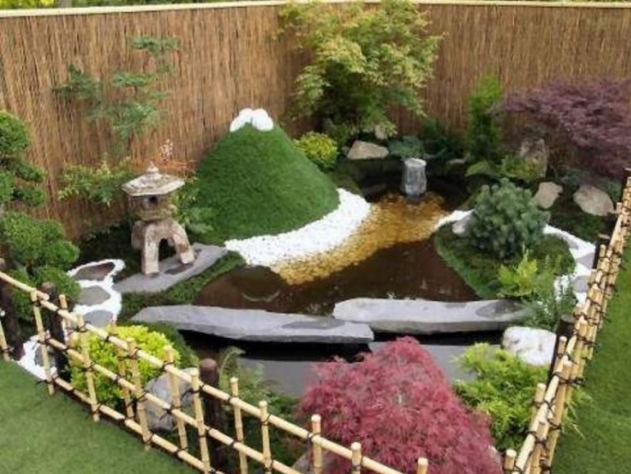 Японский садик на даче