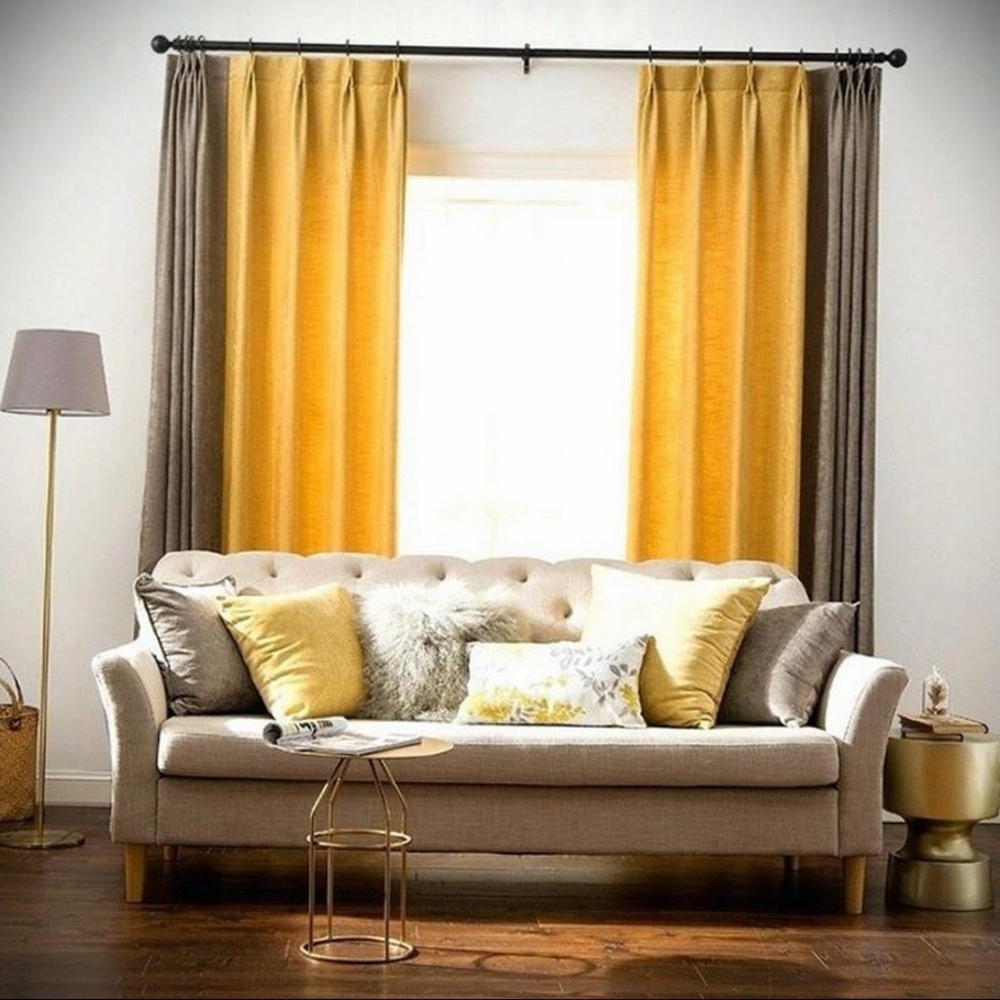 Икеа желтые шторы блэкаут