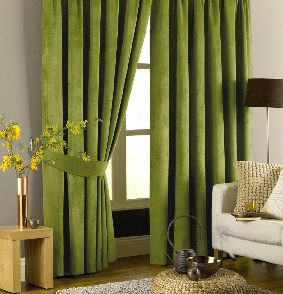 Гостиная в желтых тонах