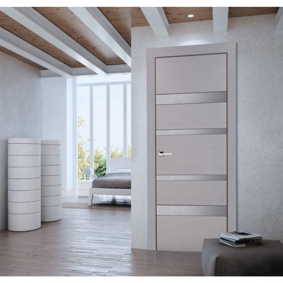 Двери под серые стены