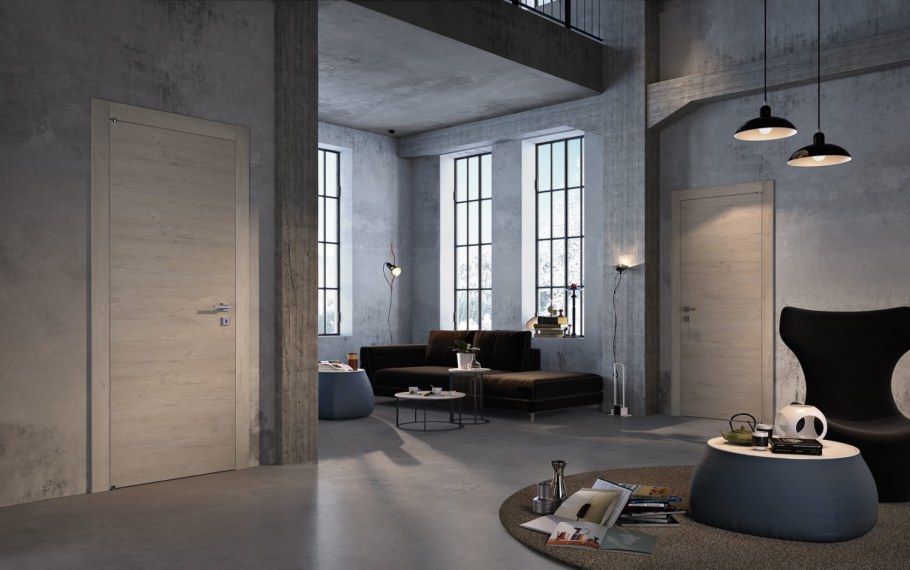 Двери под декоративную штукатурку