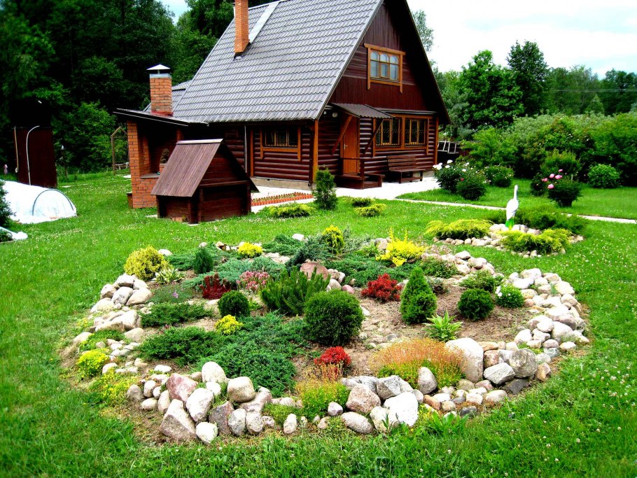 Ландшафт дачного участка