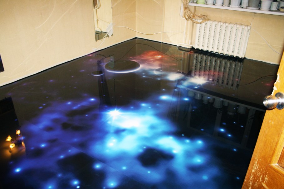 Пол наливной 3д самовыравнивающийся