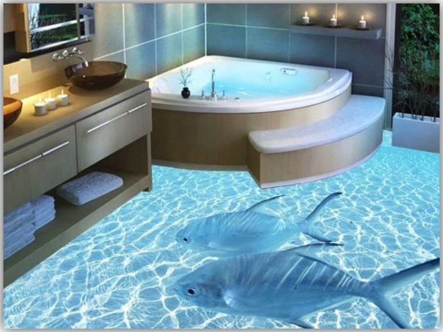 Ванная комната пол