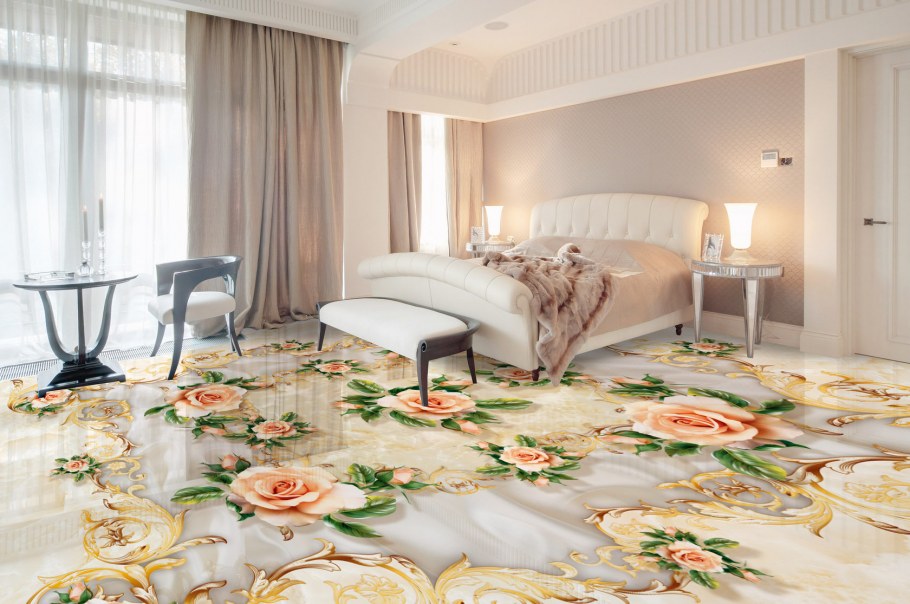 Наливные полы 3д