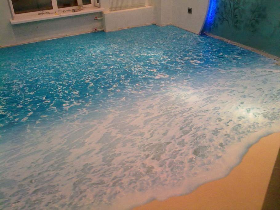 Декоративные полимерные полы